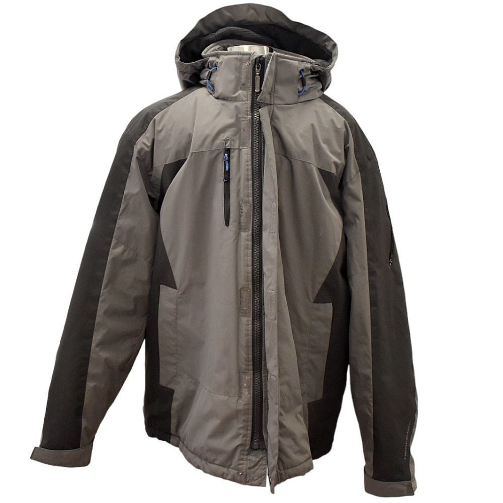 Hawke & Co Sport Thinsulate Gray Winter Hooded Jacket/Parka